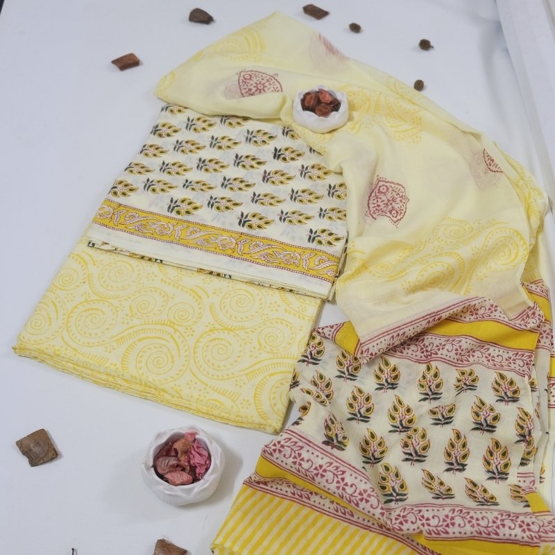 jaipuri-cotton-dress-material-light-yellow-base